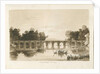 Shugborough Bridge: sepia drawing, 1836 by Thomas Peploe Wood