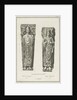 Lichfield Cathedral - Effigies of Walter de Langton and Hugh de Patteshull: engraving by Richard Woollett Basire