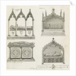 Lichfield Cathedral - Tombs, 10 Dec 1795 by School English