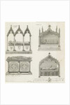 Lichfield Cathedral - Tombs, 10 Dec 1795 by School English