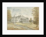 Shugborough Hall: watercolour painting by Stebbing Shaw