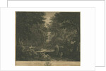 Shugborough - Woodland scene by William Woollett