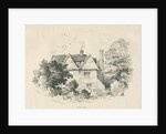 High Offley - Park Hall: pen and ink drawing, 1838 by Thomas Peploe Wood