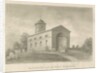 Hints Church: sepia drawing, 1838 by John Buckler