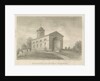 Hints Church: sepia drawing, 1838 by John Buckler