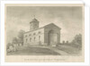 Hints Church: sepia drawing, 1838 by John Buckler