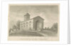 Hints Church: sepia drawing, 1838 by John Buckler