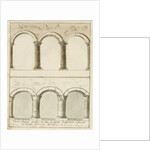 Interior of Hints Church: pen and wash drawing, nd [c 1750] by School English