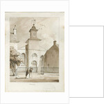Fazeley Chapel: pen and wash drawing, 1841 by Thomas Peploe Wood