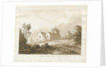 Forton Church: wash drawing by Thomas Peploe Wood