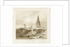 Forton - Obelisk: wash drawing, 1838 by Thomas Peploe Wood