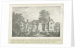 High Onn - Old Manor House: lithograph by School English