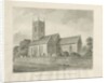 Penn Church: sepia drawing, 1845 by John Buckler