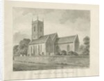 Penn Church: sepia drawing, 1845 by John Buckler