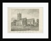 Penn Church: sepia drawing, 1845 by John Buckler