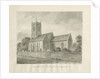 Penn Church: sepia drawing, 1845 by John Buckler