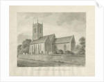 Penn Church: sepia drawing, 1845 by John Buckler
