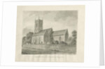 Penn Church: sepia drawing, 1845 by John Buckler