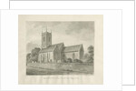 Penn Church: sepia drawing, 1845 by John Buckler