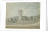Handsworth Church: water colour painting, 1769 by School English