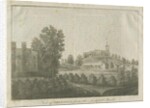 Shenstone Church and Village: aquatint engraving, 1792 by Stebbing Shaw