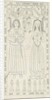 Penkridge Church - Tomb of Richard Littleton: pen and ink drawing, nd [1842-1845] by Thomas Peploe Wood