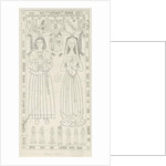 Penkridge Church - Tomb of Richard Littleton: pen and ink drawing, nd [1842-1845] by Thomas Peploe Wood