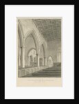 Interior of Penkridge Church by John Buckler