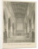 Interior of Penkridge Church by John Buckler