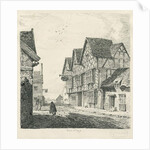 Penkridge Town - Old House by Thomas Peploe Wood