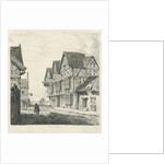 Penkridge Town - Old House by Thomas Peploe Wood