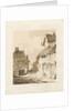Penkridge Town: sepia drawing, 1836 by Thomas Peploe Wood