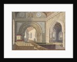 Interior of Longdon Church by Allen Edward Everitt