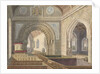 Interior of Longdon Church by Allen Edward Everitt
