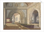 Interior of Longdon Church by Allen Edward Everitt