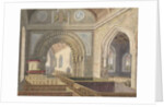 Interior of Longdon Church by Allen Edward Everitt