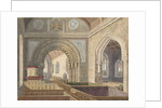 Interior of Longdon Church by Allen Edward Everitt