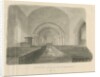 Interior of Longdon Church by John Buckler