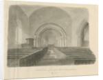Interior of Longdon Church by John Buckler