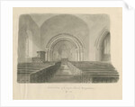 Interior of Longdon Church by John Buckler