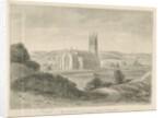 Longport Church - St. Paul's: sepia drawing, 1841 by John Chessell Buckler