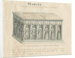 Madeley Church - Monument to Randolf Egerton: pen and ink wash drawing, nd [19th cent] by John Robert Fernyhough