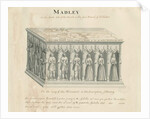 Madeley Church - Monument to Randolf Egerton: pen and ink wash drawing, nd [19th cent] by John Robert Fernyhough