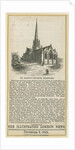 Stafford - St. Mary's Church: woodcut engraving, nd [c 1843] by School English