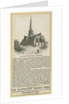 Stafford - St. Mary's Church: woodcut engraving, nd [c 1843] by School English