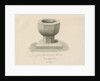 Font in Madeley Church by John Buckler