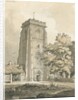 Ranton Abbey [Priory]: pen and wash drawing, nd [?1838] by Thomas Peploe Wood