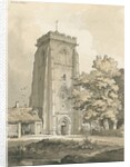 Ranton Abbey [Priory]: pen and wash drawing, nd [?1838] by Thomas Peploe Wood