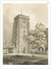 Ranton Abbey [Priory]: pen and wash drawing, nd [?1838] by Thomas Peploe Wood