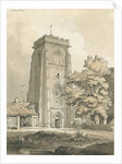 Ranton Abbey [Priory]: pen and wash drawing, nd [?1838] by Thomas Peploe Wood
